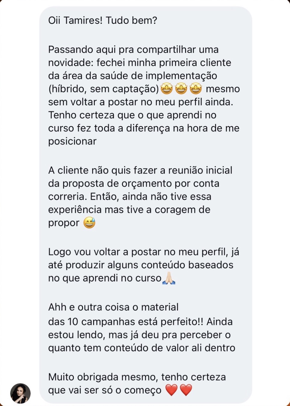 Depoimento de aluno do FMM 3